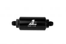 Load image into Gallery viewer, 10an Inline Fuel Filter 10 Micron 2in OD Black