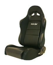 Load image into Gallery viewer, Sportsman Racing Seat - Left - Black Vinyl/Vlour