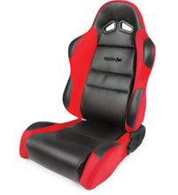 Load image into Gallery viewer, Sportsman Racing Seat - Left - Red Vinyl/Velour