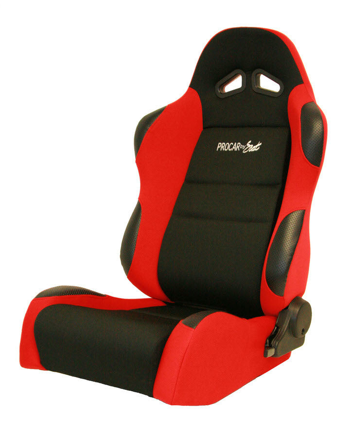 Sportsman Racing Seat - Left - Red Velour