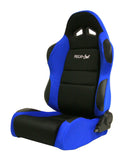 Sportsman Racing Seat - Left - Blue Velour