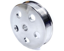 Load image into Gallery viewer, Serpentine Pulley - Polished Aluminum