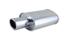 Load image into Gallery viewer, STREETPOWER Oval Muffler w/ 4in Round Angle Cut