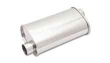 Load image into Gallery viewer, STREETPOWER Oval Muffler 2.5in inlet/outlet