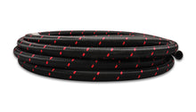 Load image into Gallery viewer, 10ft Roll -4 Black Red N ylon Braided Flex Hose