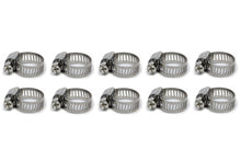 Load image into Gallery viewer, S.S. Worm Gear Clamps .44in to .90in 10 Pack