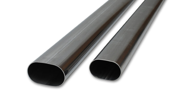 4In Oval T304 Stainless Steel Straight Tubing