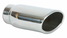 Load image into Gallery viewer, 4.5in x 3in Oval Stainle ss Steel Tip Single Wall