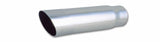 3in Round Stainless Stee l Tip Single Wall Angle