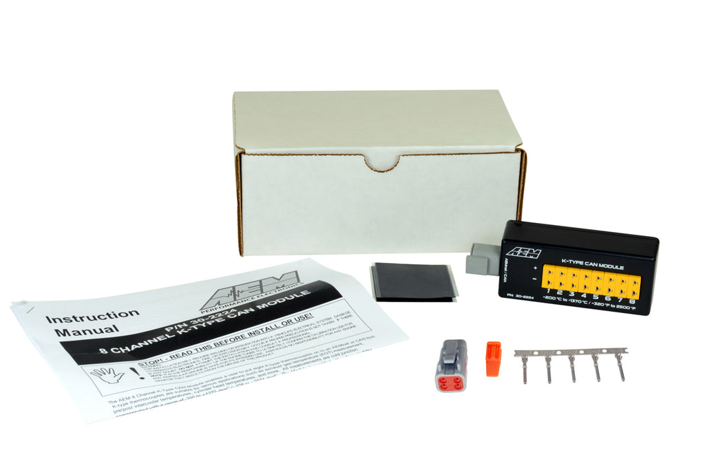 8-Channel K-Type Thermoc ouple EGT/Temp Sensor