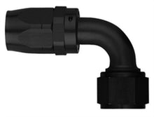 Load image into Gallery viewer, #12 90 Deg Hose End Black