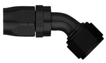 Load image into Gallery viewer, #12 45 Deg Hose End Black