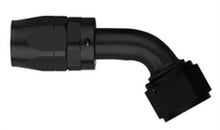 Load image into Gallery viewer, #12 60 Deg Hose End Black