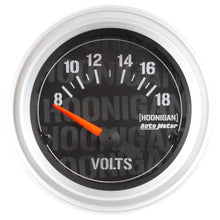 Load image into Gallery viewer, 2-1/16in  Voltmeter Gauge Hoonigan Series