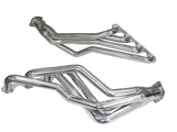 1979-93 MUSTANG 5.0 1-5/8 LONG TUBE HEADERS AUTOMATIC (POLISHED SILVER CERAMIC)