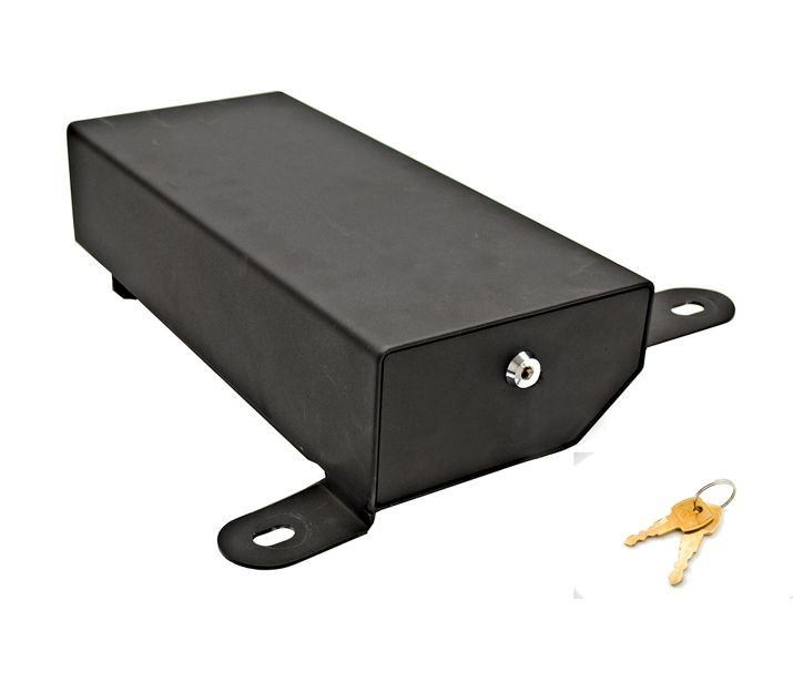 Black-Underseat Lock Box Passenger side