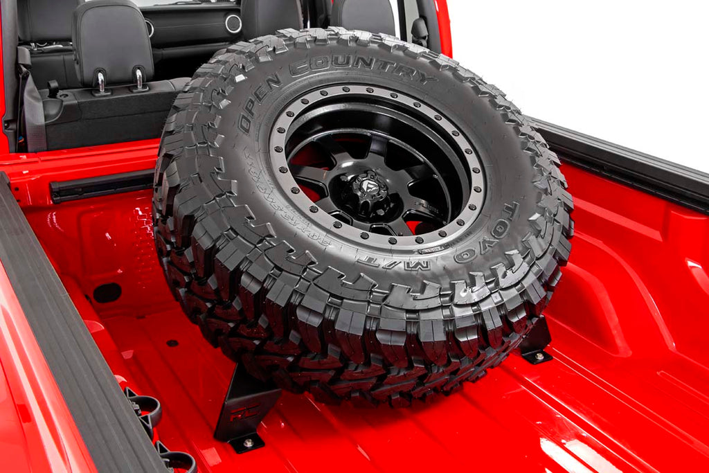 Bed Mount Spare Tire Carrier | Jeep Gladiator JT 4WD (2020-2023)